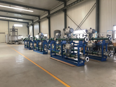 河南思科測(cè)控出口項(xiàng)目成套閥門控制站完工